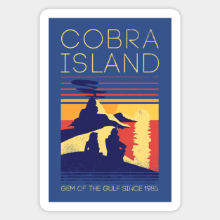 Visit Cobra Island Magnet